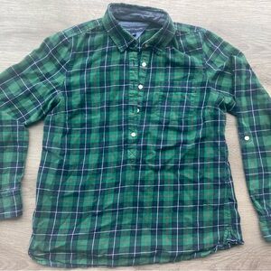 Tommy Hilfiger collar shirt 1/2 button-up